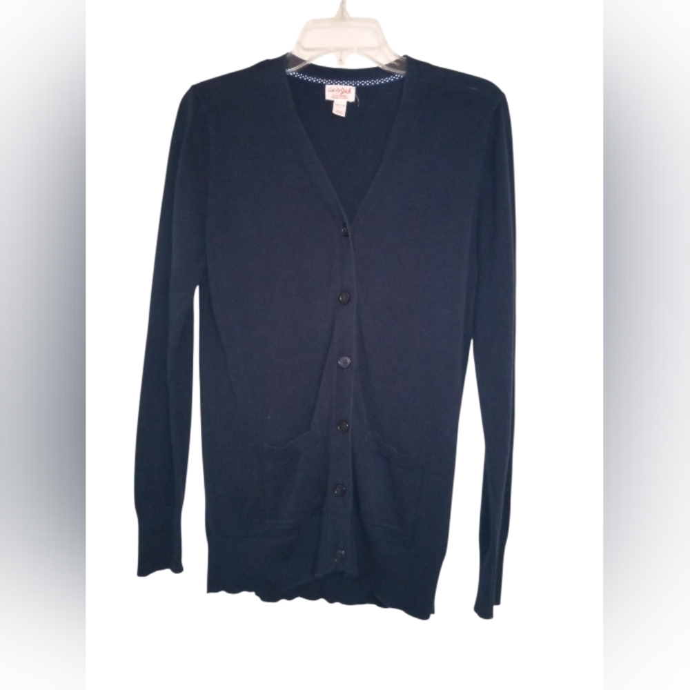 Cat & Jack Navy Uniform Cardigan Size XXL 18